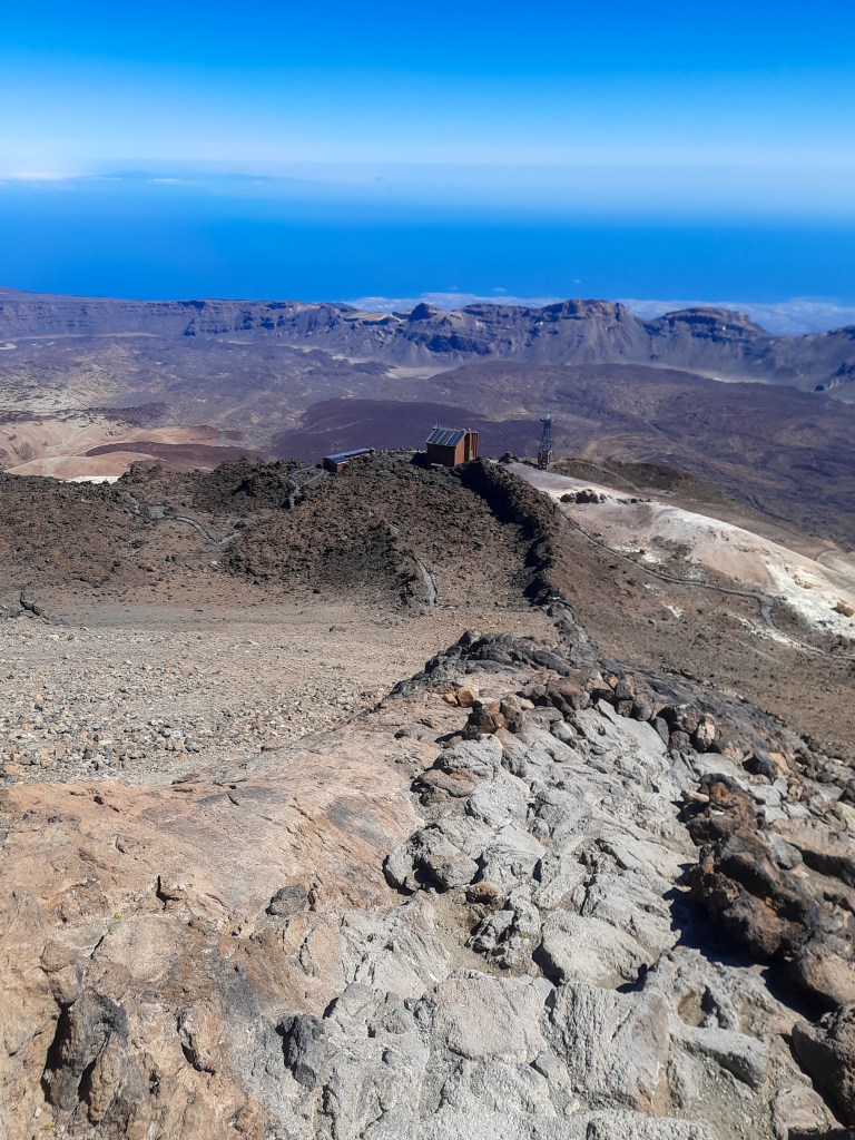 Widok ze szczytu Pico de Teide