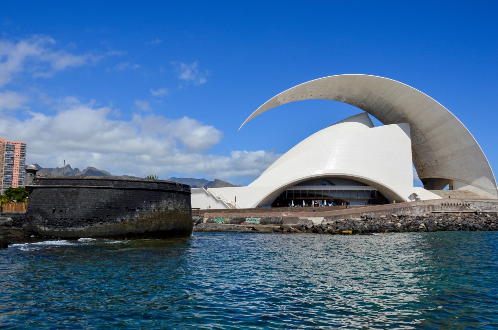 Zamek San Cristobal i Auditorio de Tenerife